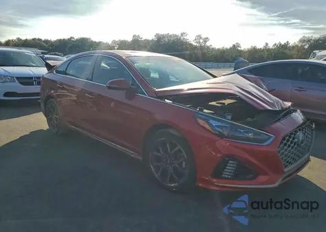 2018 Hyundai Sonata Sport from USA, damaged, VIN 5NPE34AB1JH670651